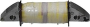 Катушка генератора Yamaha VK540 /Bravo 250 81L-85520-M0-00 /01-085-22 /44-10301