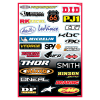 Комплект наклеек Sponsor Sticker Kit B-3  1166760001 1166760001