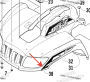 Наклейка переднего крыла левая Arctic Cat 2411-695 2411-695