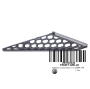 Решетка передняя, левая FRONT GRILLE  291003343