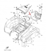 Уплотнитель бардачка Yamaha 2UD-F16A2-00-00