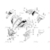 Облицовка бака левая нижняя Arctic Cat XC 450 EFI 3306-549 3306-549