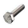 HEX SCREW M6 X 16 DIN933M8.8ZNE  Болт M6 X 16 40029