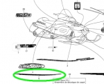 KIT-DECAL SIDE LOWER  наклейка 415128623