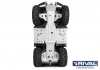 Комплект защит Ctels Leopard 650 (5 частей) + комплект крепежа 444.6737.1
