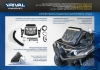 Комплект шноркелей Yamaha Grizzly 700(2016-), Kodiak(2016-) + комплект крепежа 444.7152.1