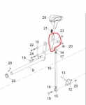 Рычаг КПП SHIFTER ARM 504152831  504153287