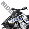 Ветровое стекло снегохода  19см Polaris Indy /Switchback /Rush 2010+5437511 /5438278 /5438298 /12-3291 50-44-448