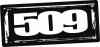 Наклейка 509 универсальная 12" 509-STK-LO12-10