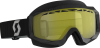 Очки снегоходные SCOTT HUSTLE X SnowCross Желтая Линза 51-2373