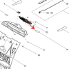 Наклейка безопасности снегохода BRP Ski-Doo MXZ Summit Renegade 516005057  516005057