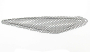 Решетка капота левая GRILL-HOOD LH  517302454 / 517302937