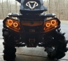 Ангельские глазки желтые Can-Am Outlander G2 2012+ AZ 7004-24