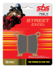Тормозные колодки передние правые SBS 790LS 790ls