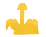PLAQUE PROT.   *SKID PLATE  защитная панель для снегохода Ski-Doo пластик 860200329