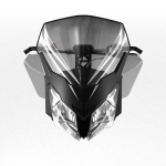 Ветровое стекло снегохода Ski-Doo REV XM /REV XS /Renegade /MXZ /Summit /LYNX Xtrim /Rave 45см 860200928
