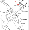 Прокладка короба аккумулятора Kawasaki 92161-1127 92161-1127