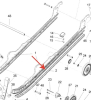 Склиза снегохода BRP Ski-Doo 503192618 26-5900-01  26-5900-01