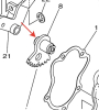 Шестерня переключения КП Yamaha Grizzly 700/550 B16-E8103-00-00 B16-E8103-00-00