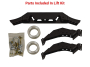 Регулируемый лифт кит Polaris RZR 1000 2014+ 3-5" SuperATV LK-P-RZR1K-3-5-02 LK-P-RZR1K-3-5-02