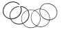 Поршневые кольца Yamaha (номинал) NA-40012R   1S3-11603-00-00, 1S3-11603-10-00