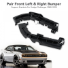 Левый и правый опорный кронштейн переднего бампера нижние для Dodge Challenger 2008-2020 68024343AD + 68024342AD RL90