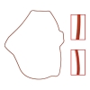 Прокладка коробки передач Sledex SPI для Arctic Cat 600/800/1100, Yamaha 600/1100 SM-03129 3602-079 2602-208, 8JP-G7558-00, 8JP-G7558-01, 8JP-G7558-02