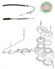 Трос выхлопного клапана SPI для снегоходов Arctic Cat 3006-525 3006-689 3007-773 SM-05259