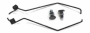Скребки снегохода черные универсальные SPI SM-12061 / SM-12061L / SM-12061R
